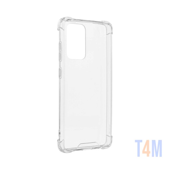 Capa de Silicone com Cantos Duras para Samsung Galaxy A52s/A52 4G/5G Transparente